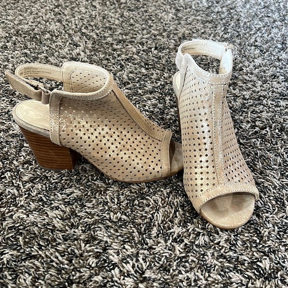 Gold sandals